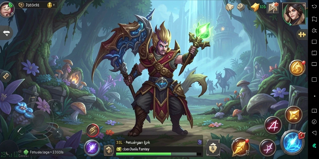 Tampilan gameplay 33L yang menakjubkan dan menantang para pemain.