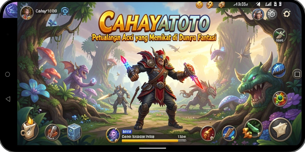Gameplay seru dengan aksi pertempuran mendebarkan di CAHAYATOTO.
