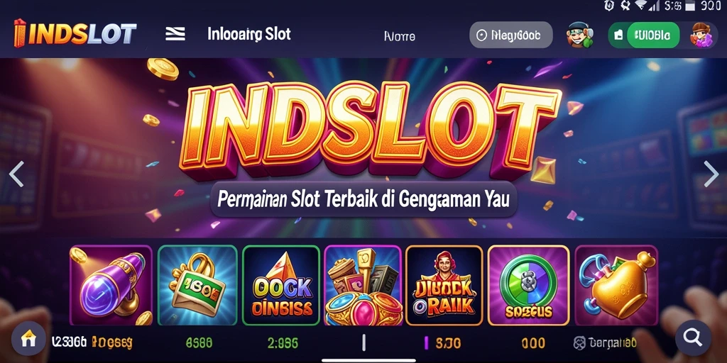 Tampilan menarik dari gameplay Slot INDSLOT.