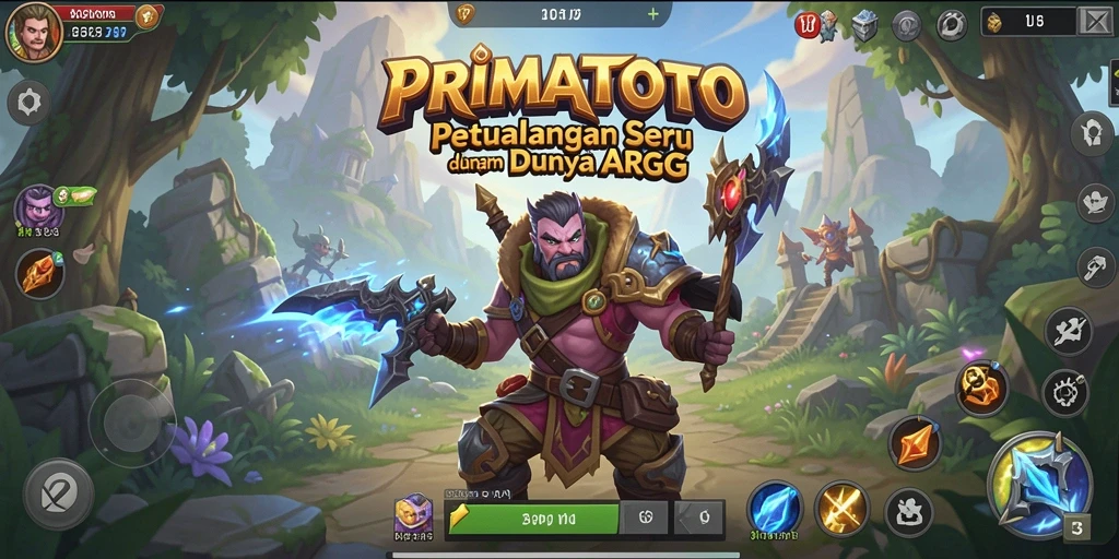 Screenshot gameplay PRIMATOTO menampilkan aksi seru dalam dunia ARPG.