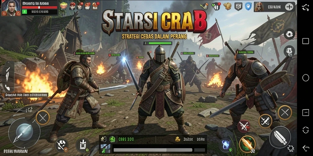 Tampilan gameplay RP8 yang menegangkan dan strategi mendalam.