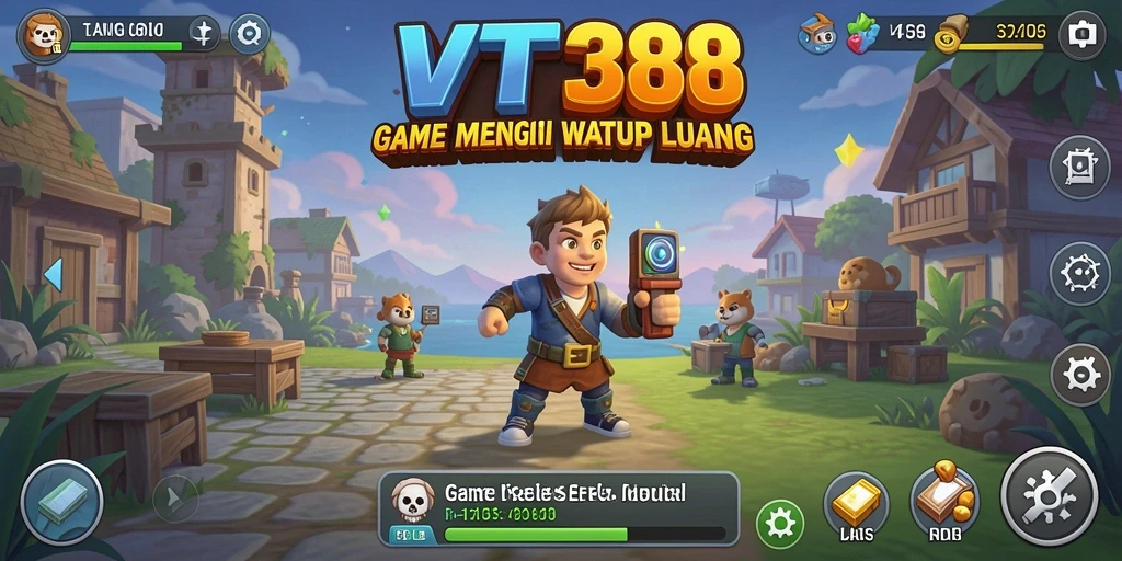 Tampilan gameplay VT38 yang menarik dan interaktif.